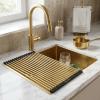 Pure.Sink Exclusivo Gold Roll Mat for Sink RM-Gold